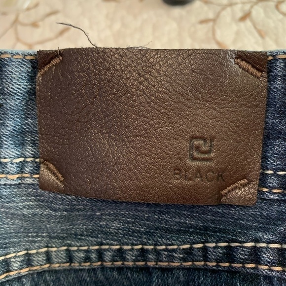 Just Black Bootcut Distressed Jeans - Picture 7 of 7